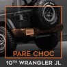 Pare-chocs arrière type Rubicon Jeep Wrangler JL