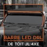 Barre led DRL 50" de toit Jeep Wrangler JL 4XE