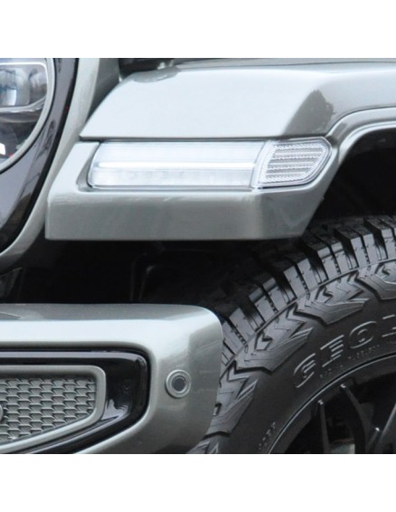 Répétiteur de clignotant blanc pour Jeep Wrangler JL