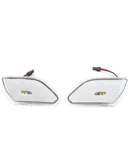 Répétiteur de clignotant blanc pour Jeep Wrangler JL