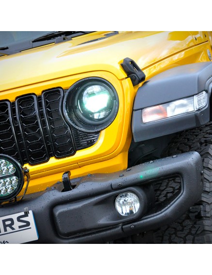 Phares halo led type US pour Jeep Wrangler JL