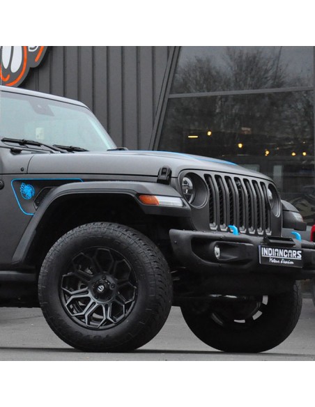 Crochets par-choc Rubicon bleu