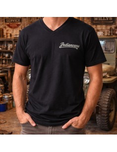 T-shirt INDIANCARS col "V" vintage