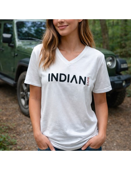T-shirt INDIANCARS col "V"