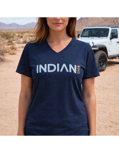 T-shirt INDIANCARS col "V"