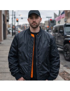 Veste Bombers INDIANCARS - Héritage US