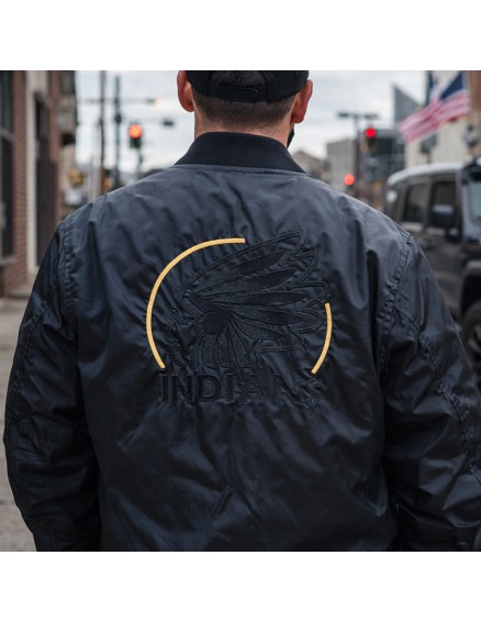 Veste Bombers INDIANCARS - Héritage US