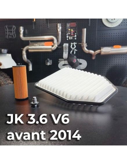 Kit Filtres Wrangler JK V6 3.6  avant 2014