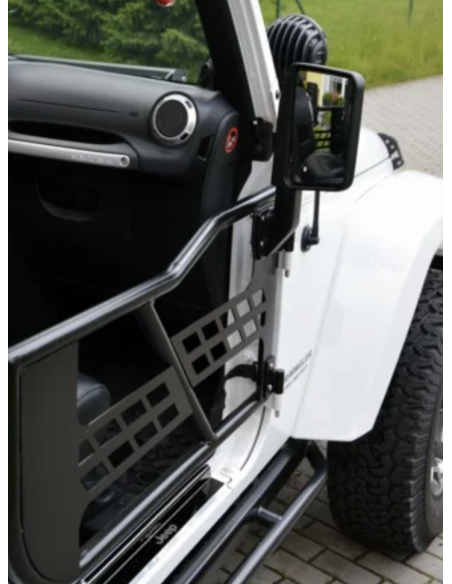 Portes tubes Jeep Wrangler JKU 4 portes + retroviseurs