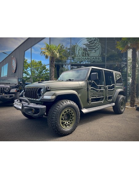 Portes tubes Jeep Wrangler JLU 4 portes + retroviseurs (et Gladiator)