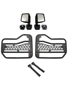 Portes tubes Jeep Wrangler JL 2 portes + retroviseurs 2