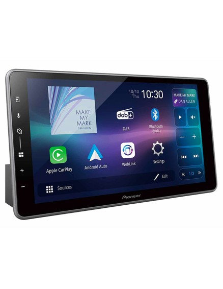Autoradio Carplay / Android Pioneer pour Jeep Wrangler avec montage