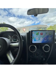 Autoradio Carplay / Android Pioneer pour Jeep Wrangler avec montage 2