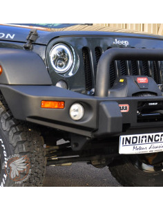 Phares led avec grand halo Jeep Wrangler JK 2