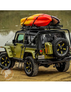 Pare-chocs arrière type Rubicon Jeep Wrangler 2