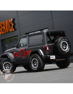 Pare-chocs arrière type Rubicon Jeep Wrangler 2