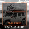 Galerie Longue pour Jeep Wrangler JL 4 portes