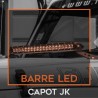 Barre led de capot  Jeep Wrangler JK