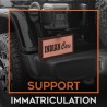 Support de plaque d'immatriculation Jeep JL