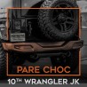 Pare-chocs arrière type Rubicon Jeep Wrangler JK