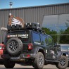 Galerie courte sans perçage pour Jeep Wrangler JL 4 portes